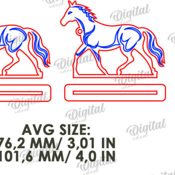 Intra απο ξύλο plywood 3mm-4mm πάχος Τρισδιάστατες άμαξες αλόγων κοπής με λέιζερ Δίασταση 30x20 cm INTRAFABR-119545649 - Image 2
