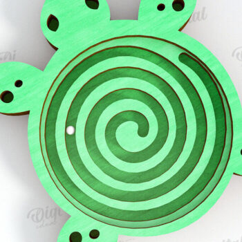 Intra απο ξύλο plywood 3mm-4mm πάχος 3D Kids Maze Toys  Δίασταση 6x6 cm INTRAFABR-121600217 - Image 12