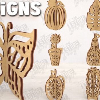 Intra απο ξύλο plywood 3mm-4mm πάχος 3D  Decor | Φυσικό Σχέδιο Δίασταση 30x20 cm INTRAFABR-113992099 - Image 1