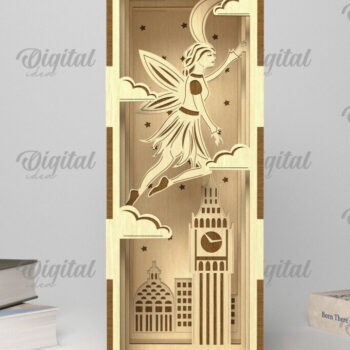 Intra απο ξύλο plywood 3mm-4mm πάχος 3D Layared Magic Book Nook Δίασταση 30x20 cm INTRAFABR-88909550 - Image 4