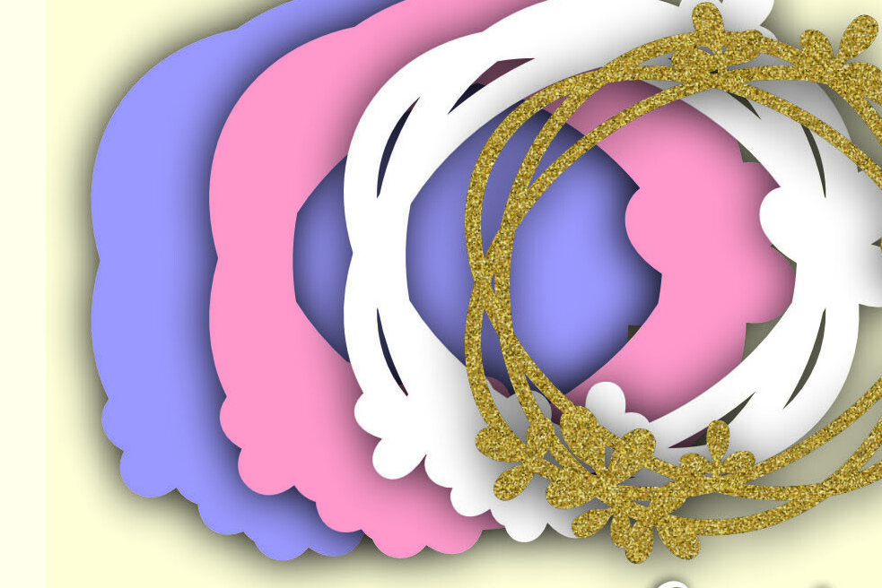 Intra απο ξύλο plywood 3mm-4mm πάχος 3d Layered Cake Topper Δίασταση 20x30 cm INTRAFABR-101030313 - Image 4