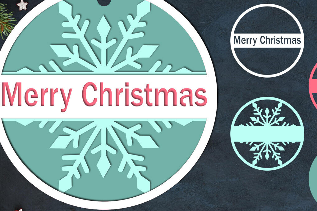 Intra απο ξύλο plywood 3mm-4mm πάχος Τρισδιάστατο χριστουγεννιάτικο στολίδι Lser Cut Δίασταση 8x8 cm INTRAFABR-83660808