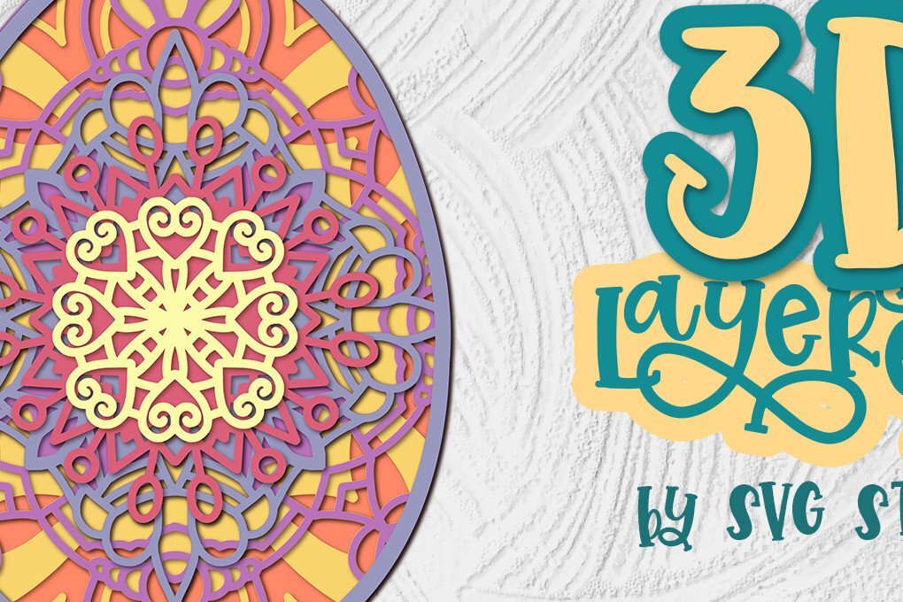 Intra απο ξύλο plywood 3mm-4mm πάχος 3D Layered Πασχαλινό Αυγό 03 Design Δίασταση 30x20 cm INTRAFABR-35767423