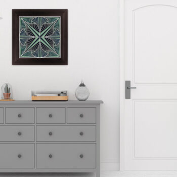 Intra απο ξύλο plywood 3mm-4mm πάχος Τρισδιάστατο γεωμετρικό πάνελ με στρώματα Δίασταση 8x8 cm INTRAFABR-62560589 - Image 6