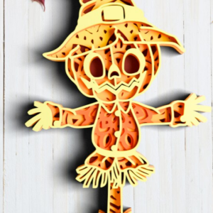 Intra απο ξύλο plywood 3mm-4mm πάχος 3D Layered Halloween Δίασταση 30x30 cm INTRAFABR-76338331