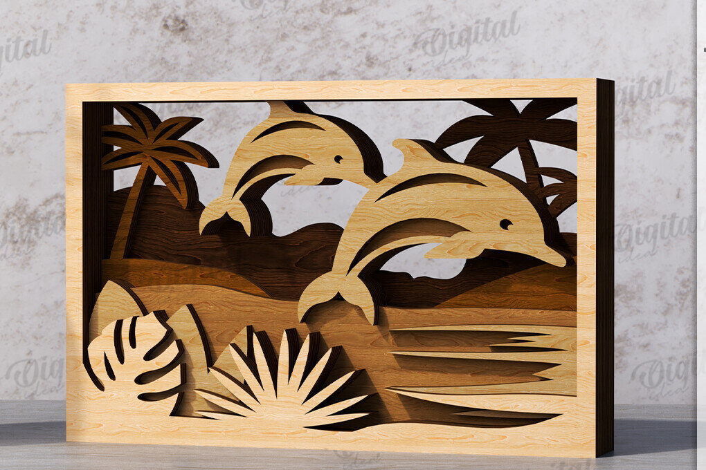 Intra απο ξύλο plywood 3mm-4mm πάχος Διακόσμηση σπιτιού με 3D επίπεδα Δίασταση 30x20 cm INTRAFABR-119972897