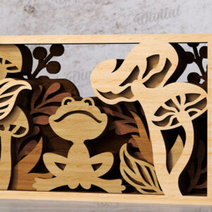 Intra απο ξύλο plywood 3mm-4mm πάχος Διακόσμηση σπιτιού με 3D επίπεδα Δίασταση 30x20 cm INTRAFABR-119973199