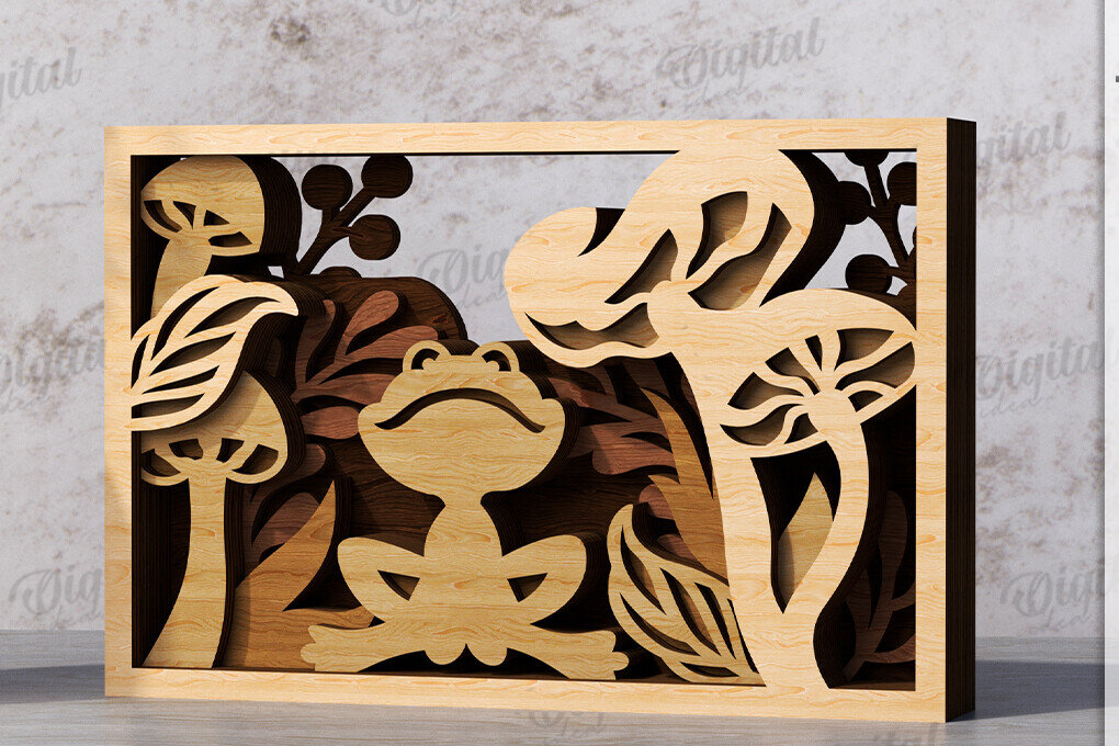 Intra απο ξύλο plywood 3mm-4mm πάχος Διακόσμηση σπιτιού με 3D επίπεδα Δίασταση 30x20 cm INTRAFABR-119973199