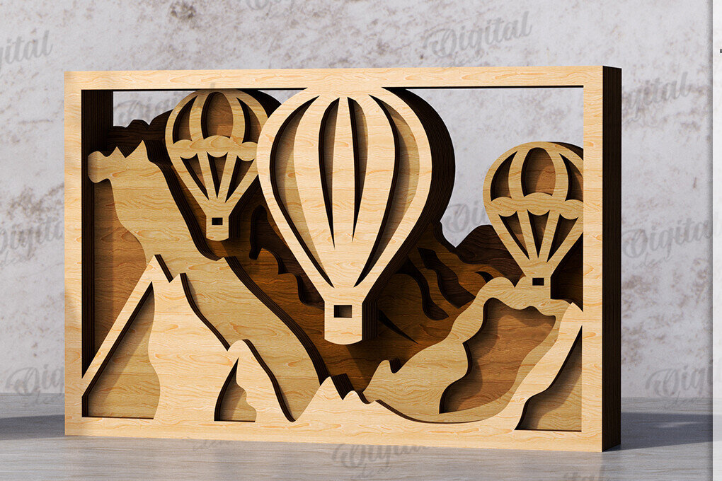 Intra απο ξύλο plywood 3mm-4mm πάχος Διακόσμηση σπιτιού με 3D επίπεδα Δίασταση 30x20 cm INTRAFABR-119973255