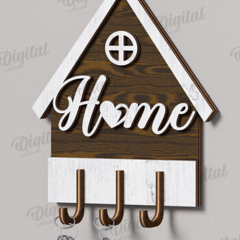 Intra απο ξύλο plywood 3mm-4mm πάχος κλειδαριών σπιτιού με 3D επίπεδα Δίασταση 30x20 cm INTRAFABR-118906751 - Image 9