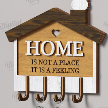 Intra απο ξύλο plywood 3mm-4mm πάχος κλειδαριών σπιτιού με 3D επίπεδα Δίασταση 30x20 cm INTRAFABR-118906751 - Image 10