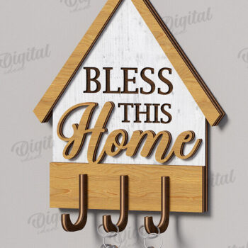 Intra απο ξύλο plywood 3mm-4mm πάχος κλειδαριών σπιτιού με 3D επίπεδα Δίασταση 30x20 cm INTRAFABR-118906751 - Image 11