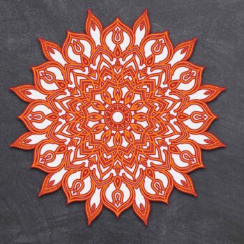 Intra απο ξύλο plywood 3mm-4mm πάχος 3d Layered Mandala Design Δίασταση 30x30 cm INTRAFABR-88632562 - Image 1