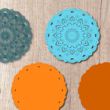 Intra απο ξύλο plywood 3mm-4mm πάχος 3D Layered Mandala – κοπής πολλαπλών επιπέδων Δίασταση 30x30 cm INTRAFABR-14488609 - Image 2