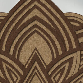 Intra απο ξύλο plywood 3mm-4mm πάχος αποκοπής 3D Layered Mandala Δίασταση 12x12 cm INTRAFABR-15133807 - Image 4