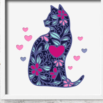 Intra απο ξύλο plywood 3mm-4mm πάχος Πρότυπο τέχνης τρισδιάστατου χαρτιού Ca Δίασταση 15x15 cm INTRAFABR-85926758 - Image 3