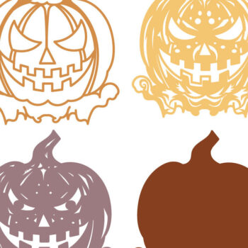 Intra απο ξύλο plywood 3mm-4mm πάχος 3d Layered Pumpkin , Multilayer Δίασταση 15x15 cm INTRAFABR-82256243 - Image 8