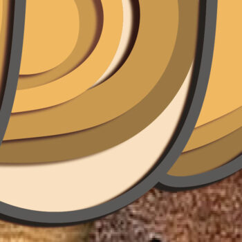 Intra απο ξύλο plywood 3mm-4mm πάχος 3d Layered Pumpkin , Multilayer Δίασταση 15x15 cm INTRAFABR-72594589 - Image 6