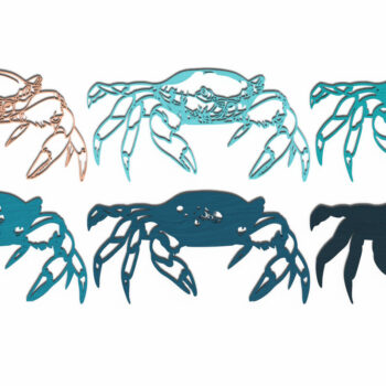 Intra απο ξύλο plywood 3mm-4mm πάχος 3D Layered Sand Crab Δίασταση 20x20 cm INTRAFABR-119707510 - Image 5