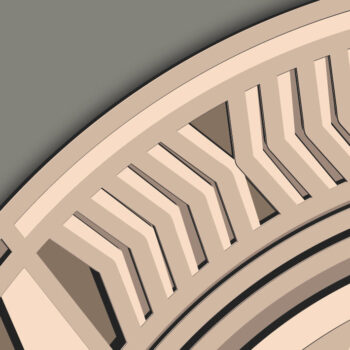 Intra απο ξύλο plywood 3mm-4mm πάχος 3D Mandala Multilayer /Viking Runes Δίασταση 30x30 cm INTRAFABR-62870114 - Image 9
