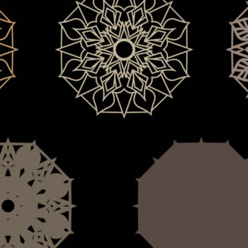 Intra απο ξύλο plywood 3mm-4mm πάχος κοπής 3D Mandala Δίασταση 12x12 cm INTRAFABR-15207408 - Image 7