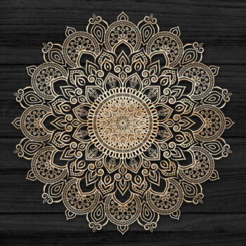 Intra απο ξύλο plywood 3mm-4mm πάχος 3D Mandala για Cricut Δίασταση 30x30 cm INTRAFABR-69583684 - Image 1
