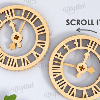 Intra απο ξύλο plywood 3mm-4mm πάχος Δέσμη 3D Mechanical Coasters Δίασταση 30x20 cm INTRAFABR-120710864 - Image 12