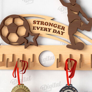 Intra απο ξύλο plywood 3mm-4mm πάχος δέσμη 3D Medal Holders Δίασταση 30x20 cm INTRAFABR-119261365 - Image 11