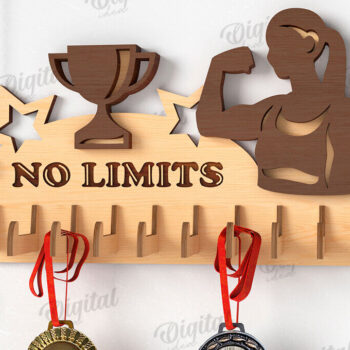 Intra απο ξύλο plywood 3mm-4mm πάχος δέσμη 3D Medal Holders Δίασταση 30x20 cm INTRAFABR-119261365 - Image 12