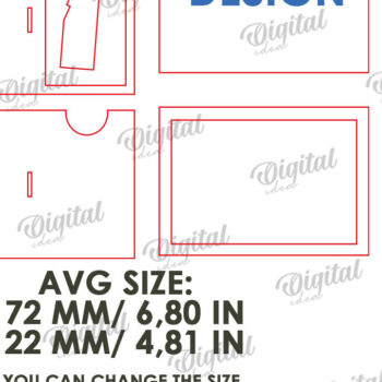 Intra απο ξύλο plywood 3mm-4mm πάχος 3D Memorial Πλαίσιο για κατοικίδια Δίασταση 20x30 cm INTRAFABR-120041501 - Image 3