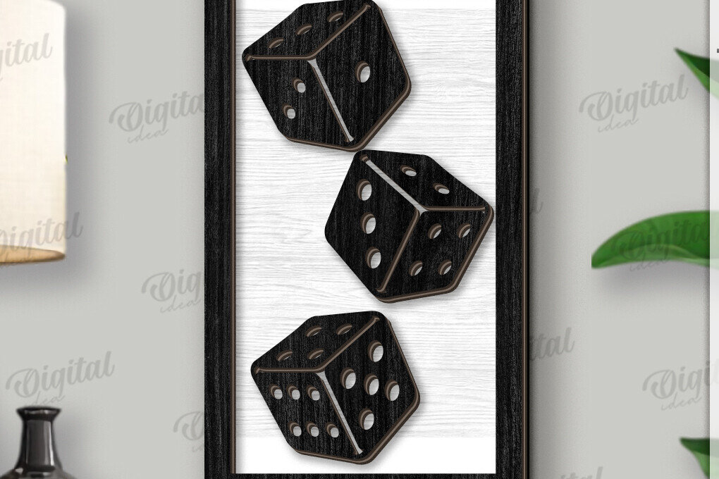 Intra απο ξύλο plywood 3mm-4mm πάχος κοπής με λέιζερ 3D ανδρικών Mini Signs Δίασταση 30x20 cm INTRAFABR-121118951 - Image 6