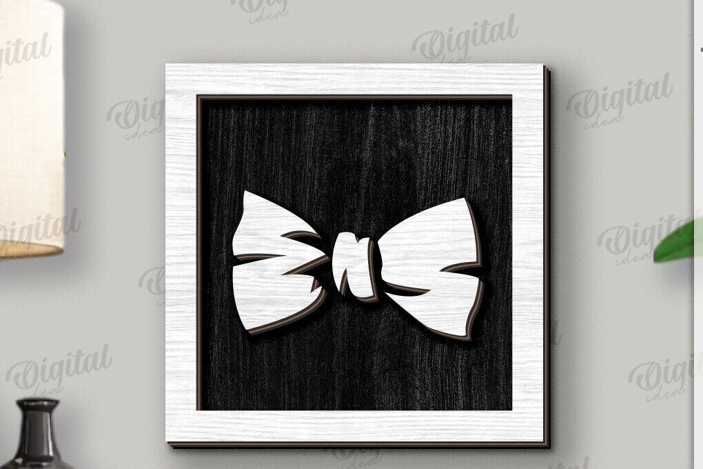 Intra απο ξύλο plywood 3mm-4mm πάχος κοπής με λέιζερ 3D ανδρικών Mini Signs Δίασταση 30x20 cm INTRAFABR-121118951 - Image 9