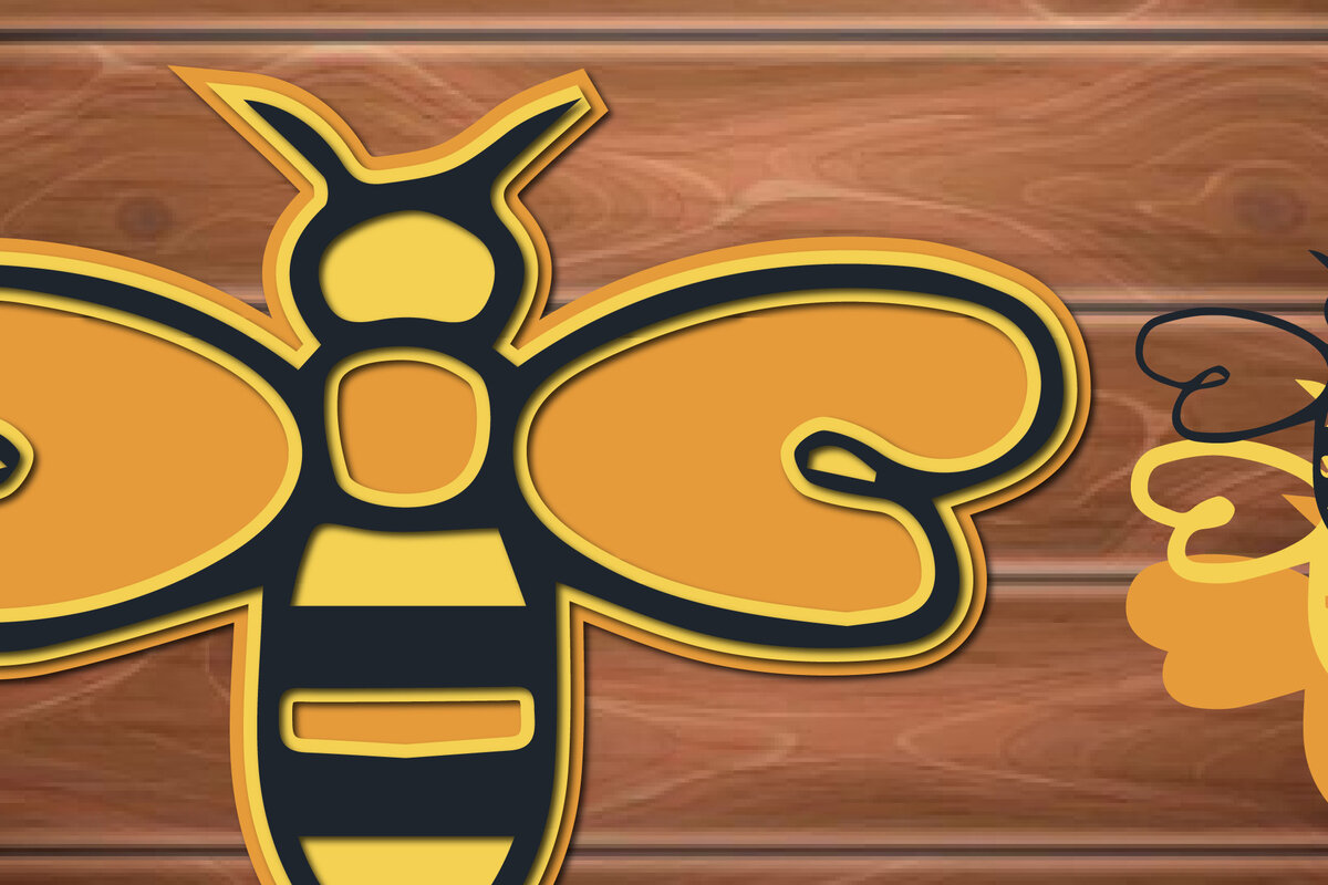 Intra απο ξύλο plywood 3mm-4mm πάχος 3D Multi Layer Bee Δίασταση 15x15 cm INTRAFABR-17290717