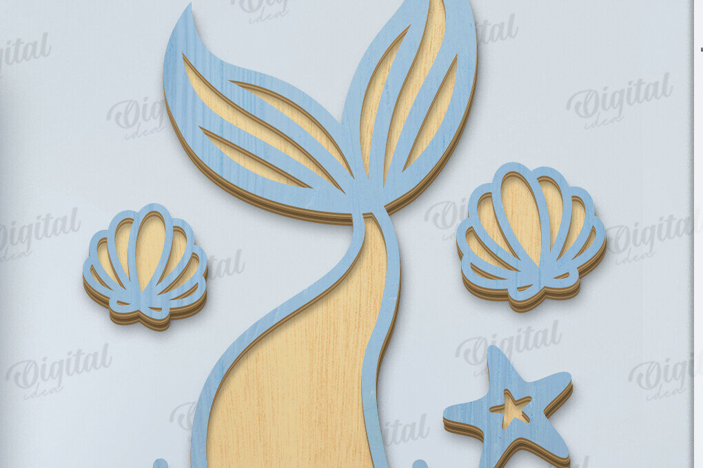 Intra απο ξύλο plywood 3mm-4mm πάχος Τρισδιάστατο διακόσμησης παιδικού σταθμού Δίασταση 30x20 cm INTRAFABR-119263663