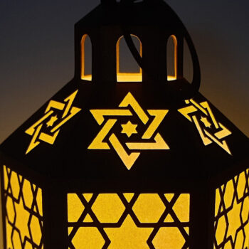 Intra απο ξύλο plywood 3mm-4mm πάχος Πρότυπο φαναριού τρισδιάστατου ανατολίτικου χαρτιού Δίασταση 15x15 cm INTRAFABR-78166154 - Image 4