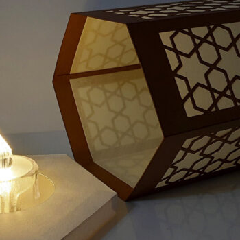 Intra απο ξύλο plywood 3mm-4mm πάχος Πρότυπο φαναριού τρισδιάστατου ανατολίτικου χαρτιού Δίασταση 15x15 cm INTRAFABR-78166154 - Image 8