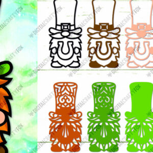 Intra απο ξύλο plywood 3mm-4mm πάχος 3D Patrick Gnome Paper Cut Δίασταση 284x3600 cm INTRAFABR-90590048