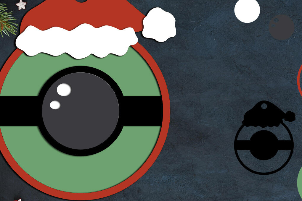 Intra απο ξύλο plywood 3mm-4mm πάχος 3D Santa Cam, Χριστουγεννιάτικη διακόσμηση Δίασταση 8x8 cm INTRAFABR-82270125