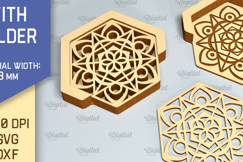 Intra απο ξύλο plywood 3mm-4mm πάχος 3D Shadow Box Aquarium Paper cut Δίασταση 25x25 cm INTRAFABR-90522551