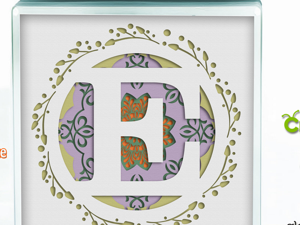 Intra απο ξύλο plywood 3mm-4mm πάχος 3D Shadow Box το Letter E Δίασταση 8x8 cm INTRAFABR-57437722