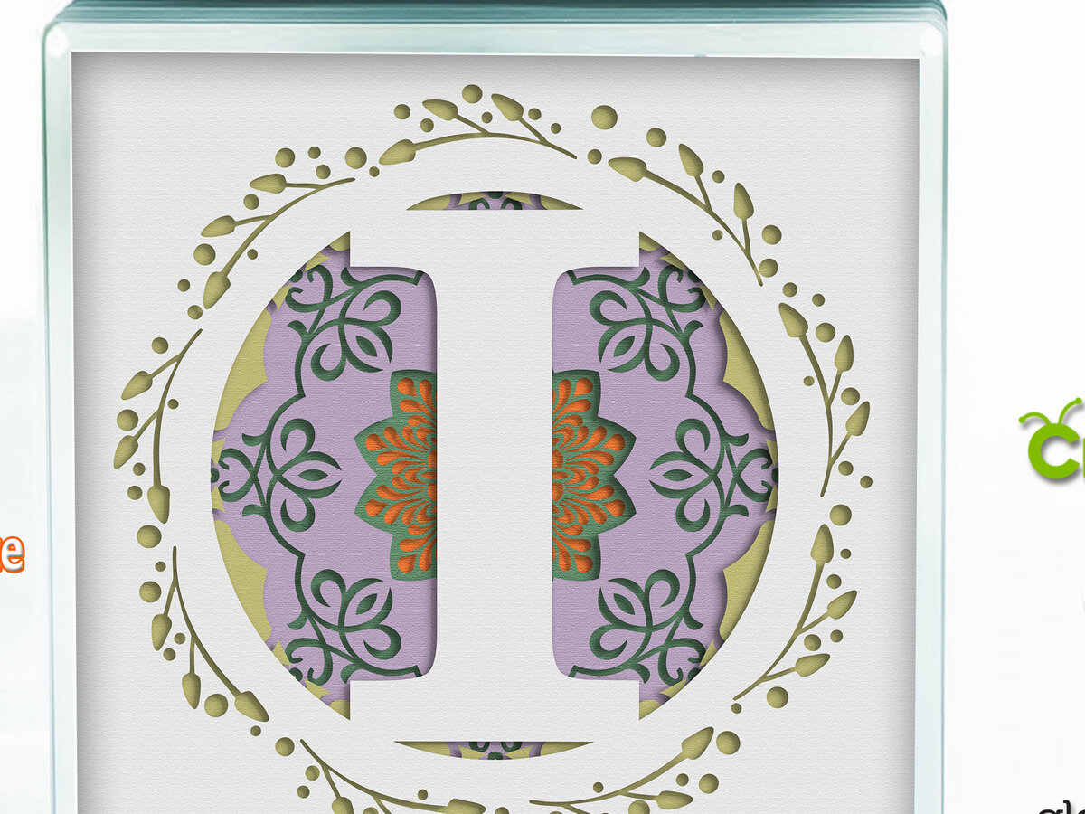 Intra απο ξύλο plywood 3mm-4mm πάχος 3D Shadow Box the Letter I File Δίασταση 8x8 cm INTRAFABR-57438468