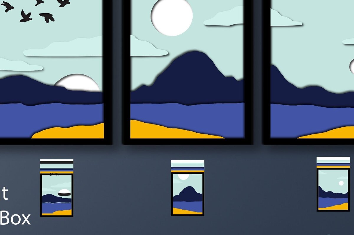 Intra απο ξύλο plywood 3mm-4mm πάχος 3D Shadow Box & Wall Art Δίασταση 25x25 cm INTRAFABR-31347613