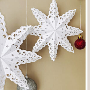 Intra απο ξύλο plywood 3mm-4mm πάχος 3d Snowflake | Χριστουγεννιάτικο στολίδι Δίασταση 8x11 cm INTRAFABR-79123649
