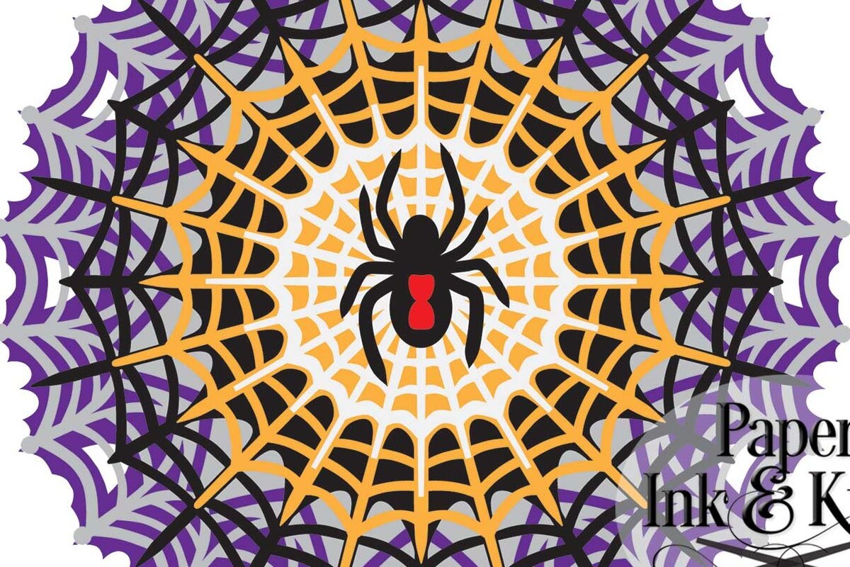 Intra απο ξύλο plywood 3mm-4mm πάχος Πρότυπο τρισδιάστατου ιστού αράχνης με χάρτινη κοπή Δίασταση 15x15 cm INTRAFABR-17039170