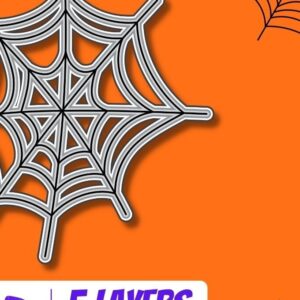Intra απο ξύλο plywood 3mm-4mm πάχος 3D Spiderwab Δίασταση 30x20 cm INTRAFABR-16278895