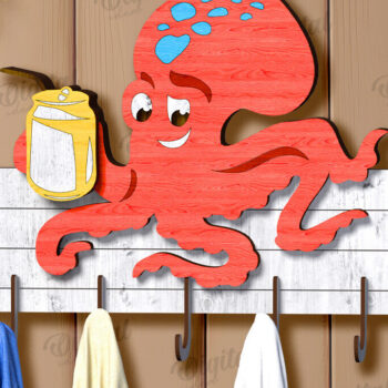 Intra απο ξύλο plywood 3mm-4mm πάχος Κόψιμο με λέιζερ σε δέσμη 3D καλοκαιρινών πετσετών Δίασταση 30x20 cm INTRAFABR-122130087 - Image 10