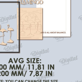 Intra απο ξύλο plywood 3mm-4mm πάχος Τρισδιάστατη καλοκαιρινής τέχνης τοίχων Δίασταση 40x40 cm INTRAFABR-123362836 - Image 2