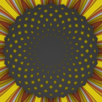 Intra απο ξύλο plywood 3mm-4mm πάχος 3D Sunflower Mandala , Sunflower 3D Δίασταση 30x30 cm INTRAFABR-29290111 - Image 9