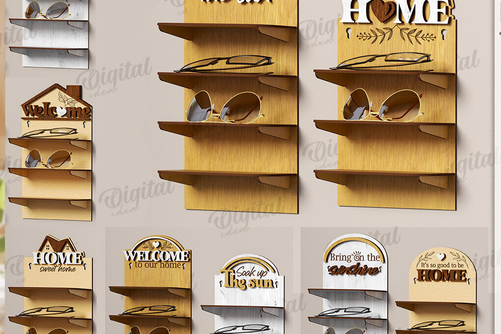 Intra απο ξύλο plywood 3mm-4mm πάχος για τρισδιάστατα γυαλιά ηλίου Sheves Δίασταση 30x20 cm INTRAFABR-121517278 - Image 1