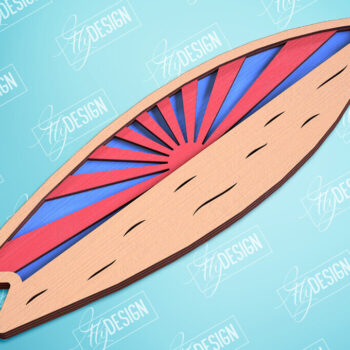 Intra απο ξύλο plywood 3mm-4mm πάχος σχεδίασης 3D Surf Cut  | CNC Δίασταση 30x20 cm INTRAFABR-99667490 - Image 4